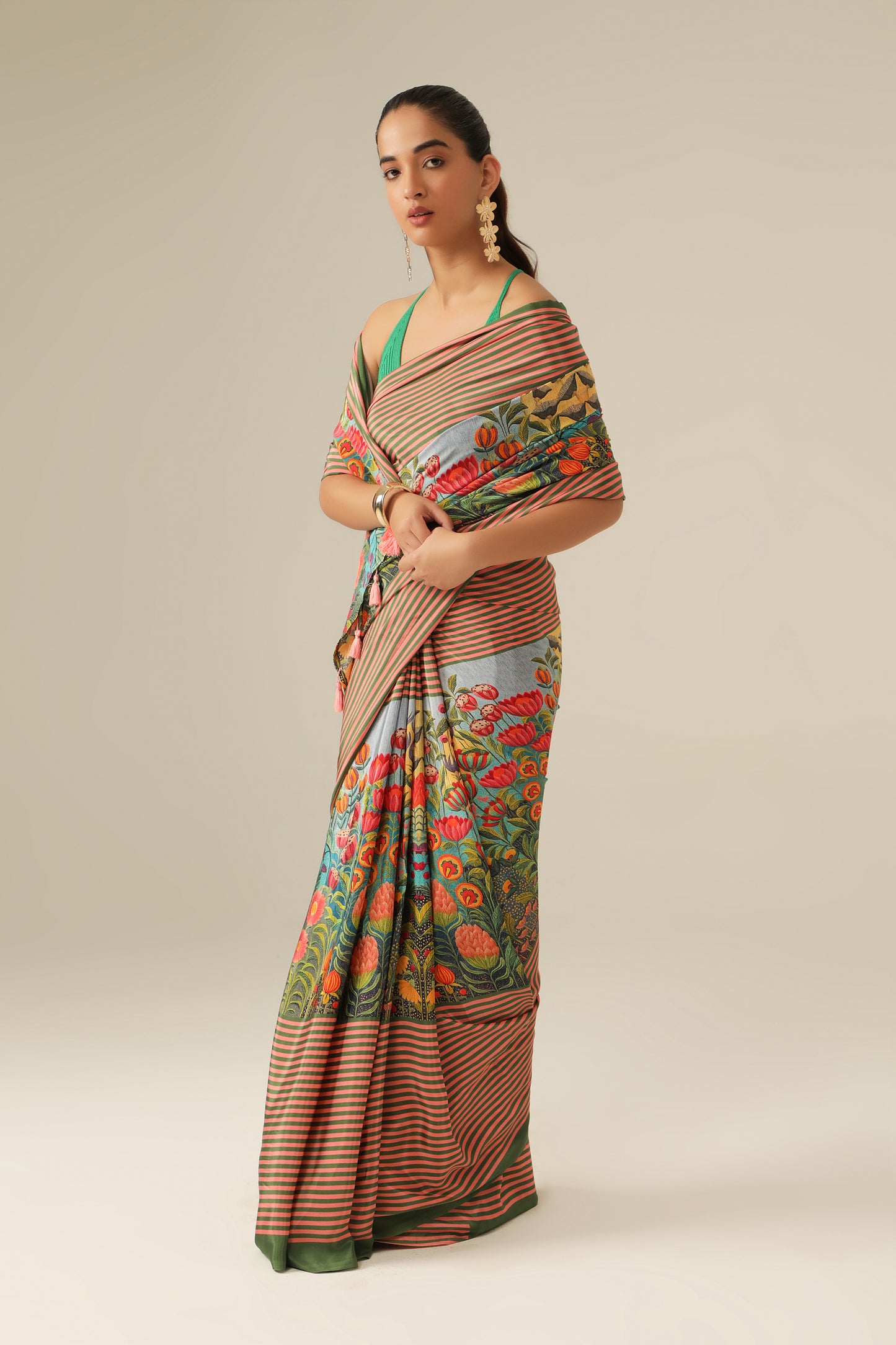 BLOOMING FOREST SAREE