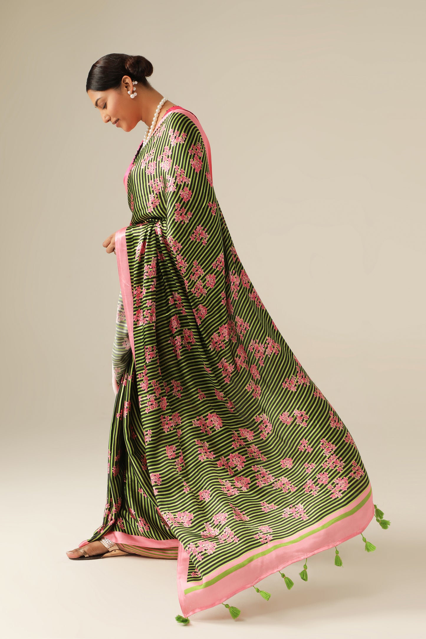 OLIVE BLOSSOM SAREE