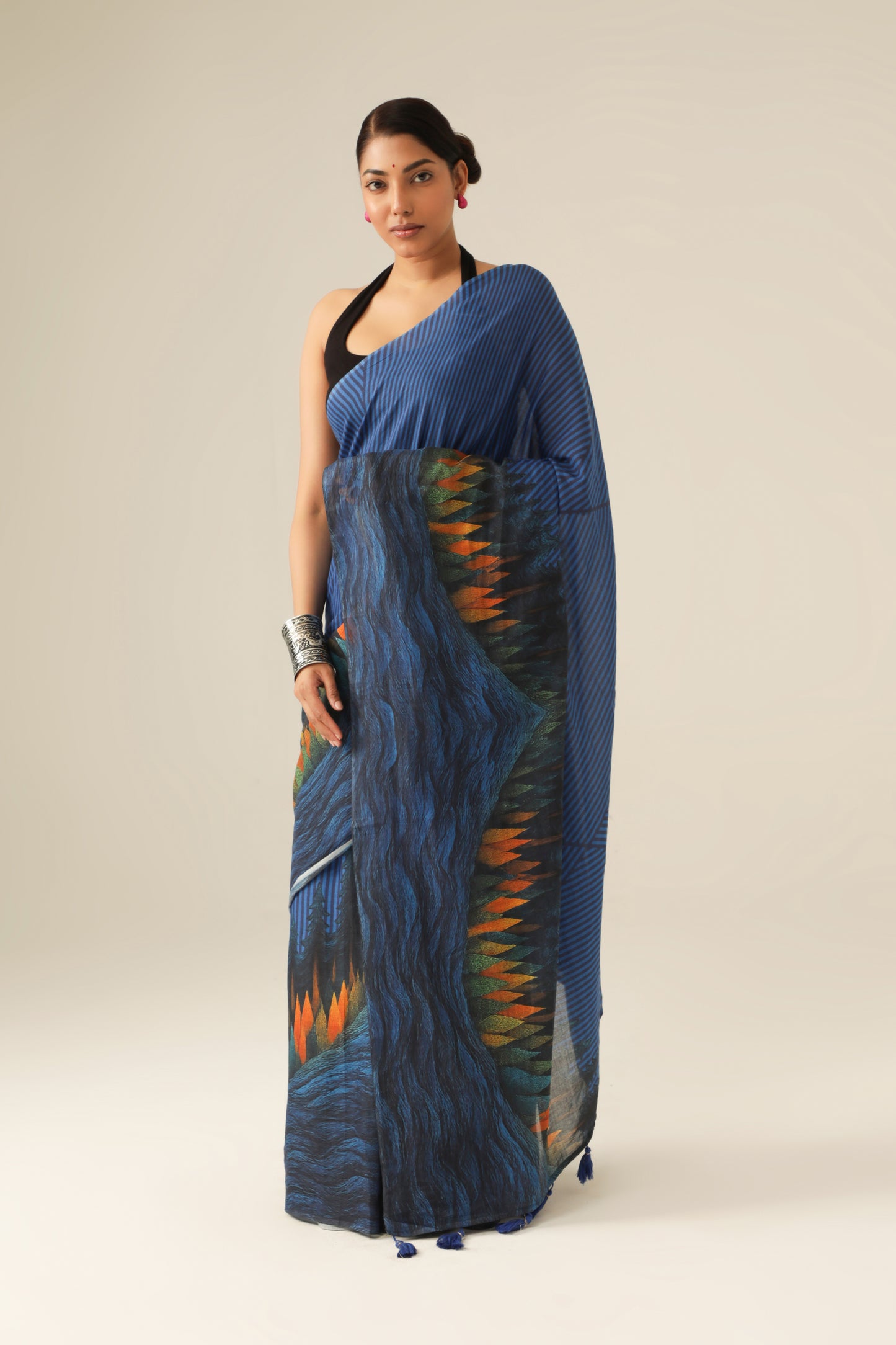 ABSTRACT HORIZON SAREE