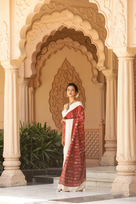 TRIBAL BORDER SAREE