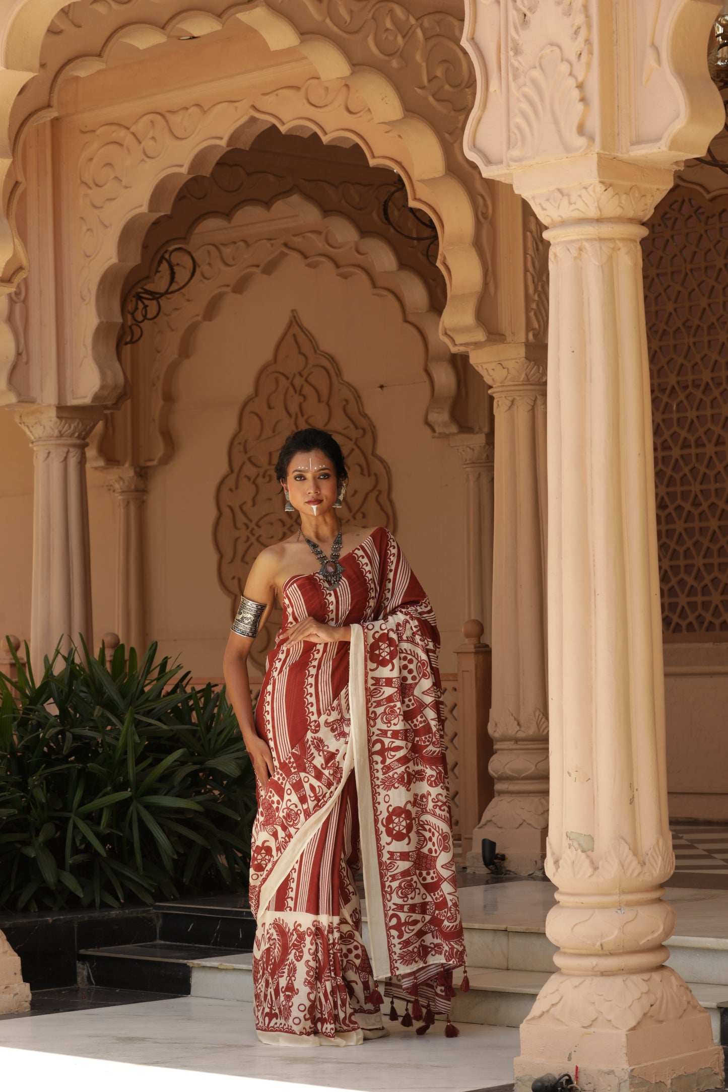 EARTHEN WHISPERS SAREE