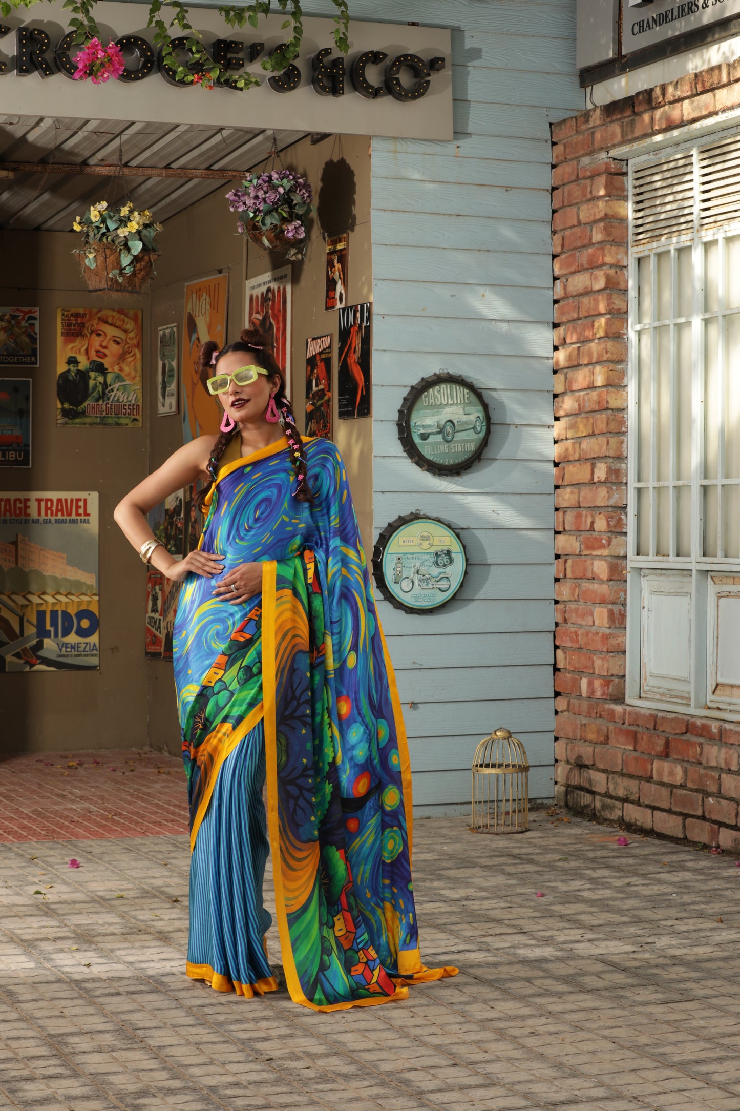 STARRY NIGHTS SAREE