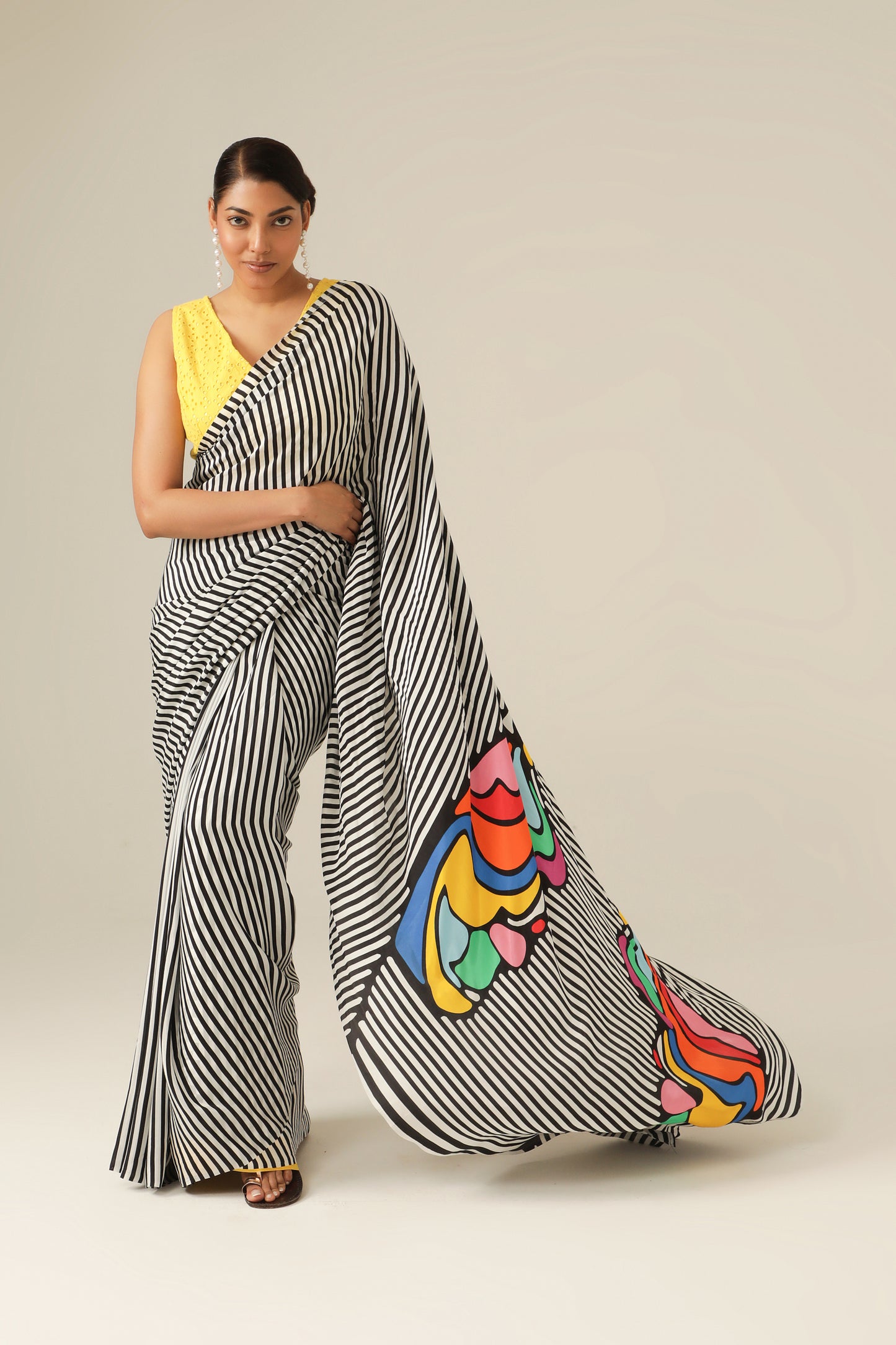 MONOCHROME MUSE SAREE