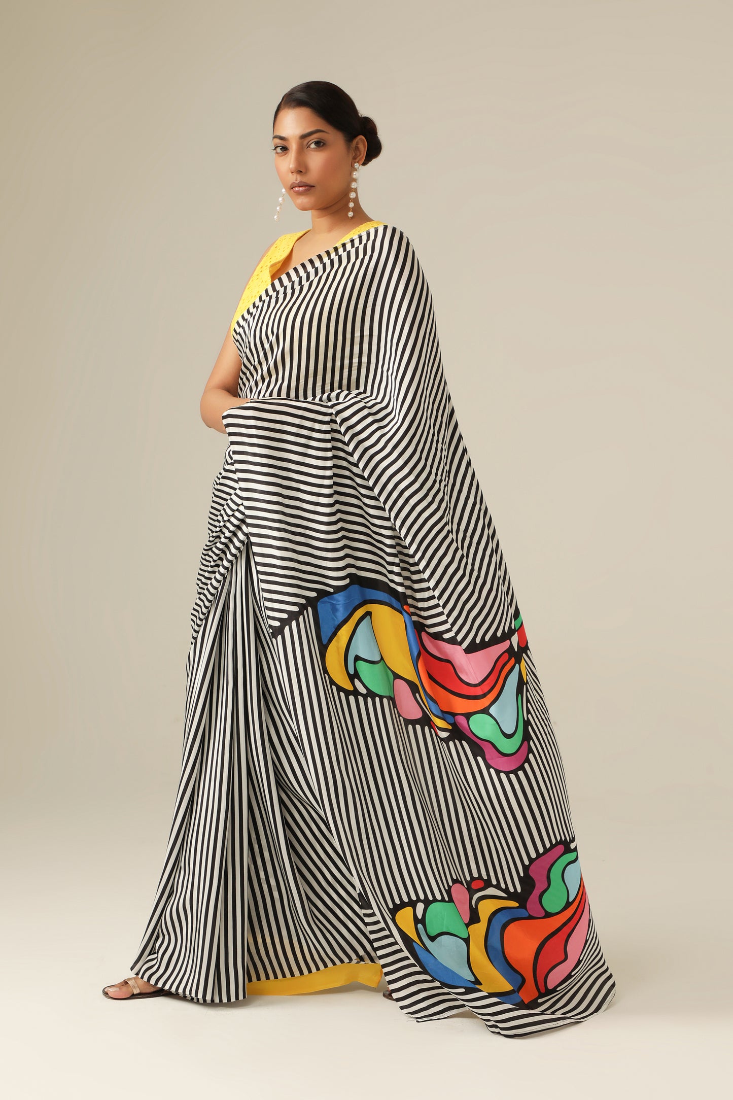 MONOCHROME MUSE SAREE