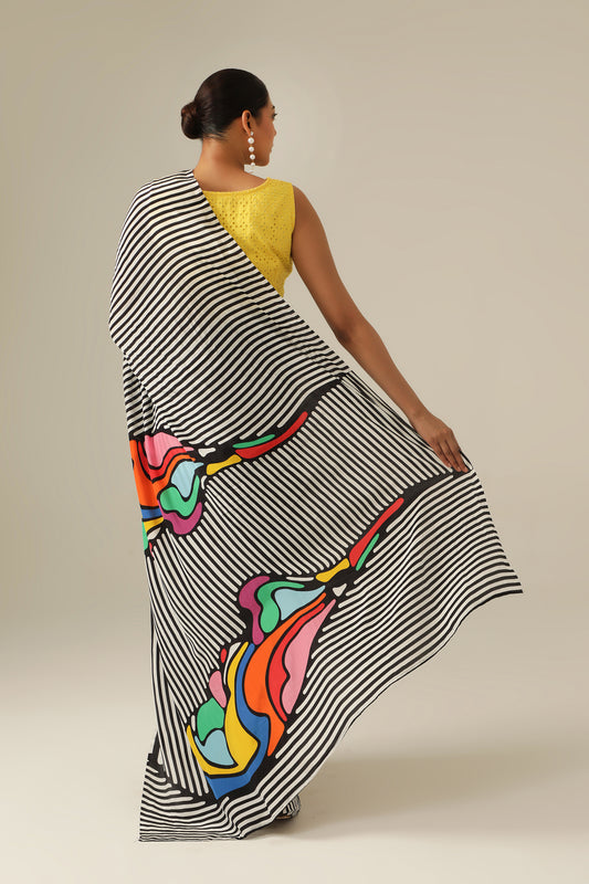 MONOCHROME MUSE SAREE