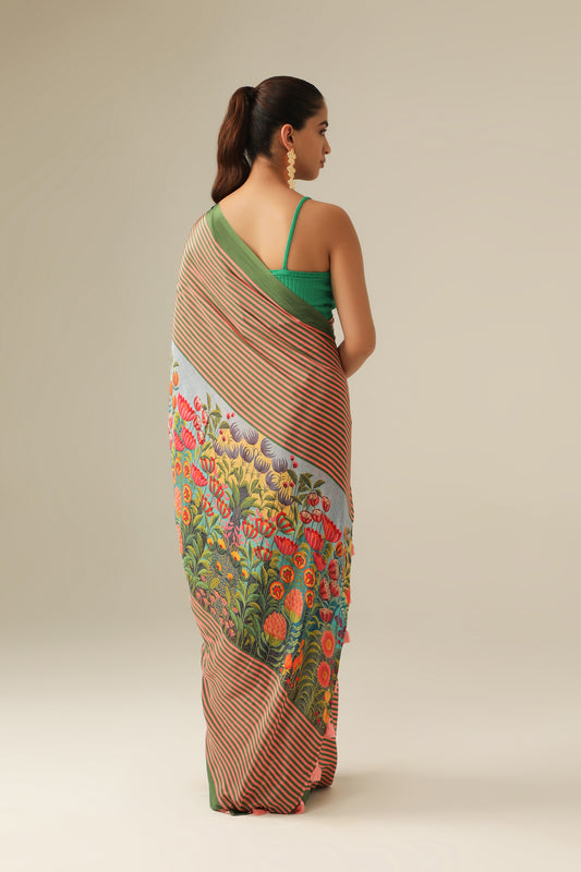 BLOOMING FOREST SAREE