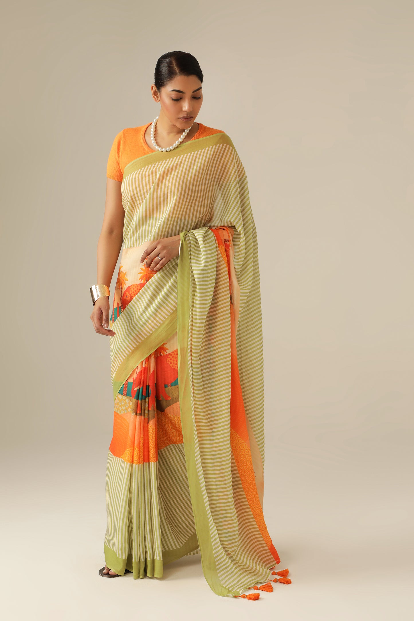 SAVANNAH SAFARI SAREE