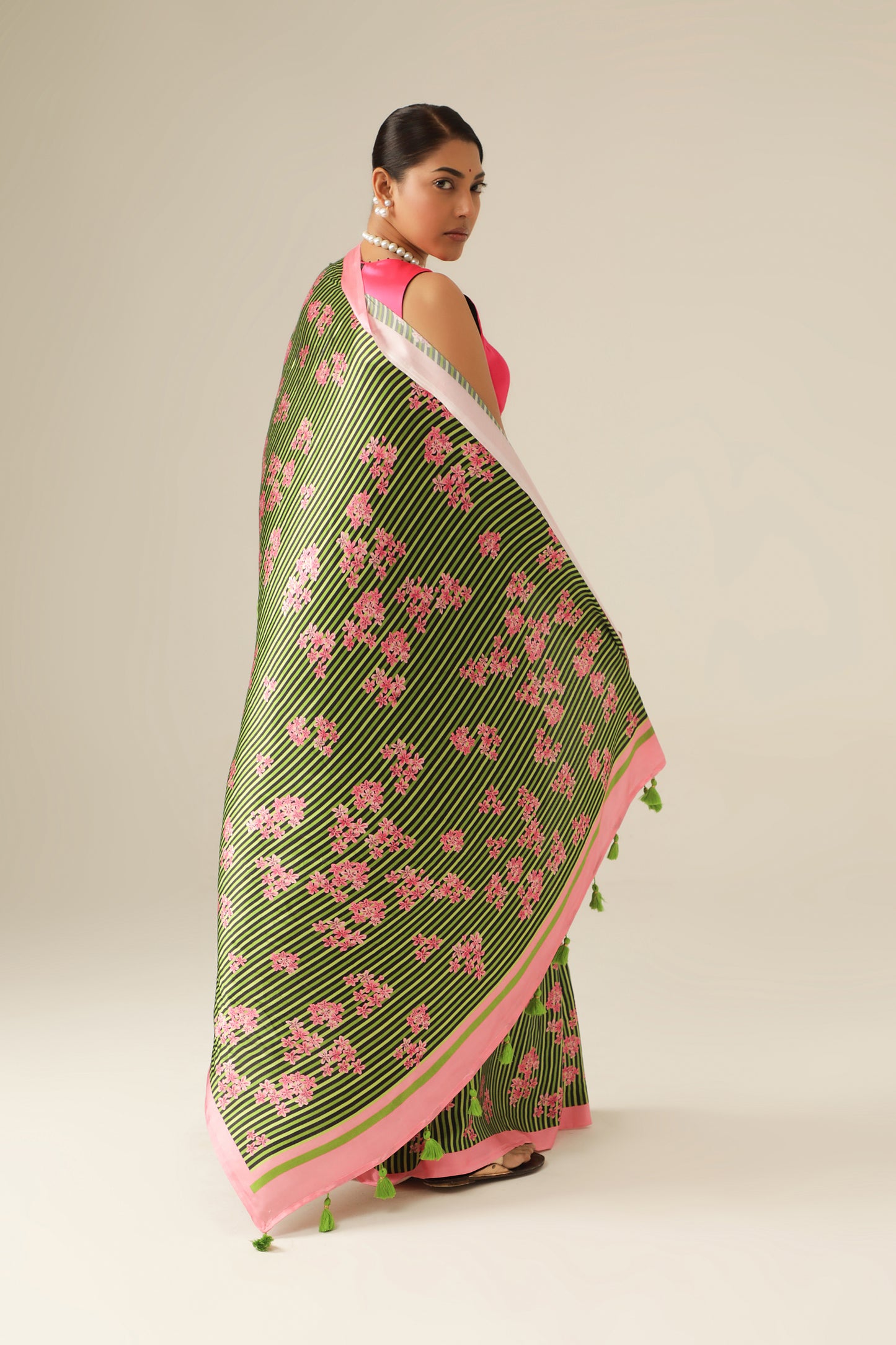 OLIVE BLOSSOM SAREE