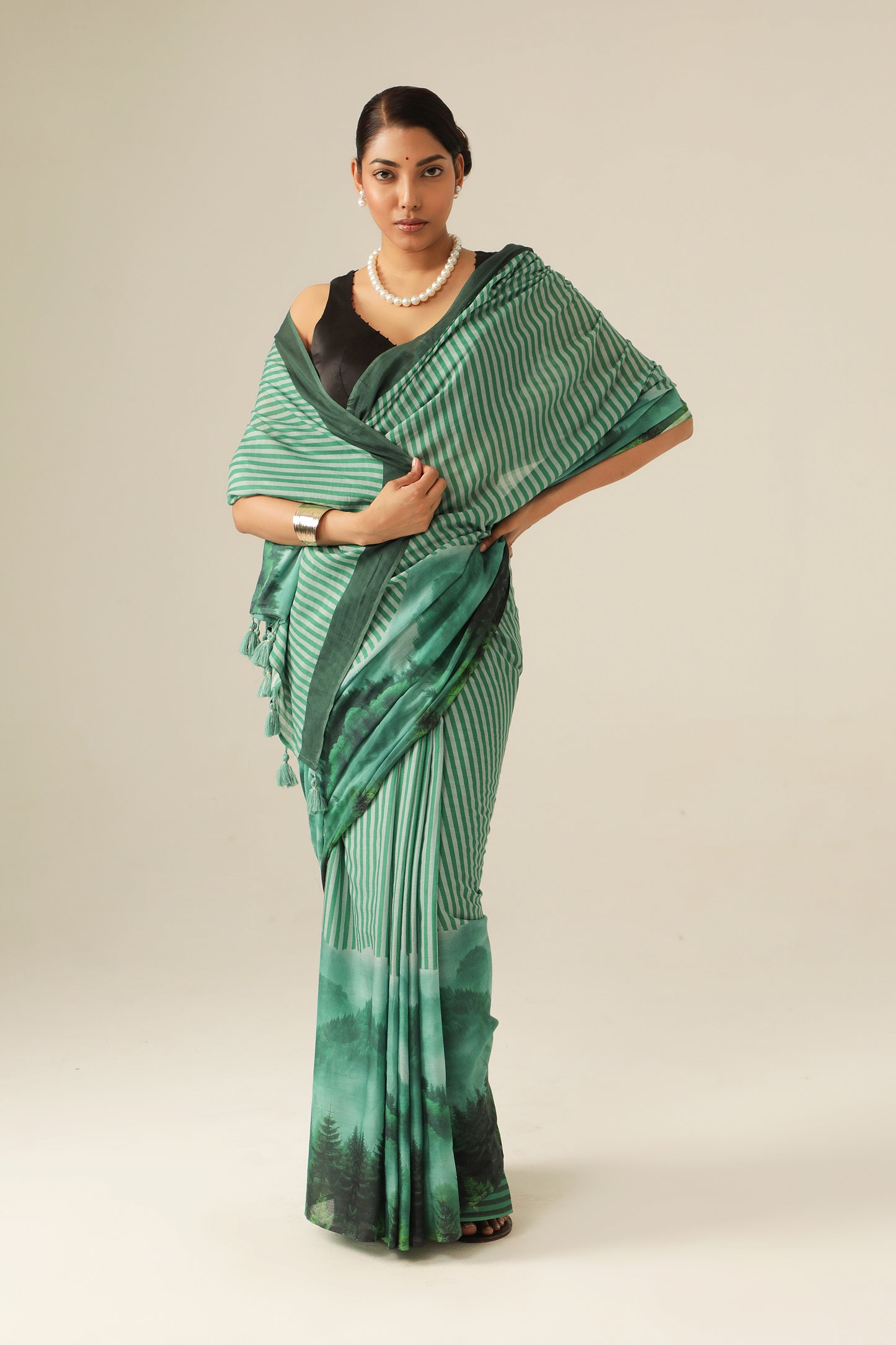 EMERALD MOUNTAIN SAREE
