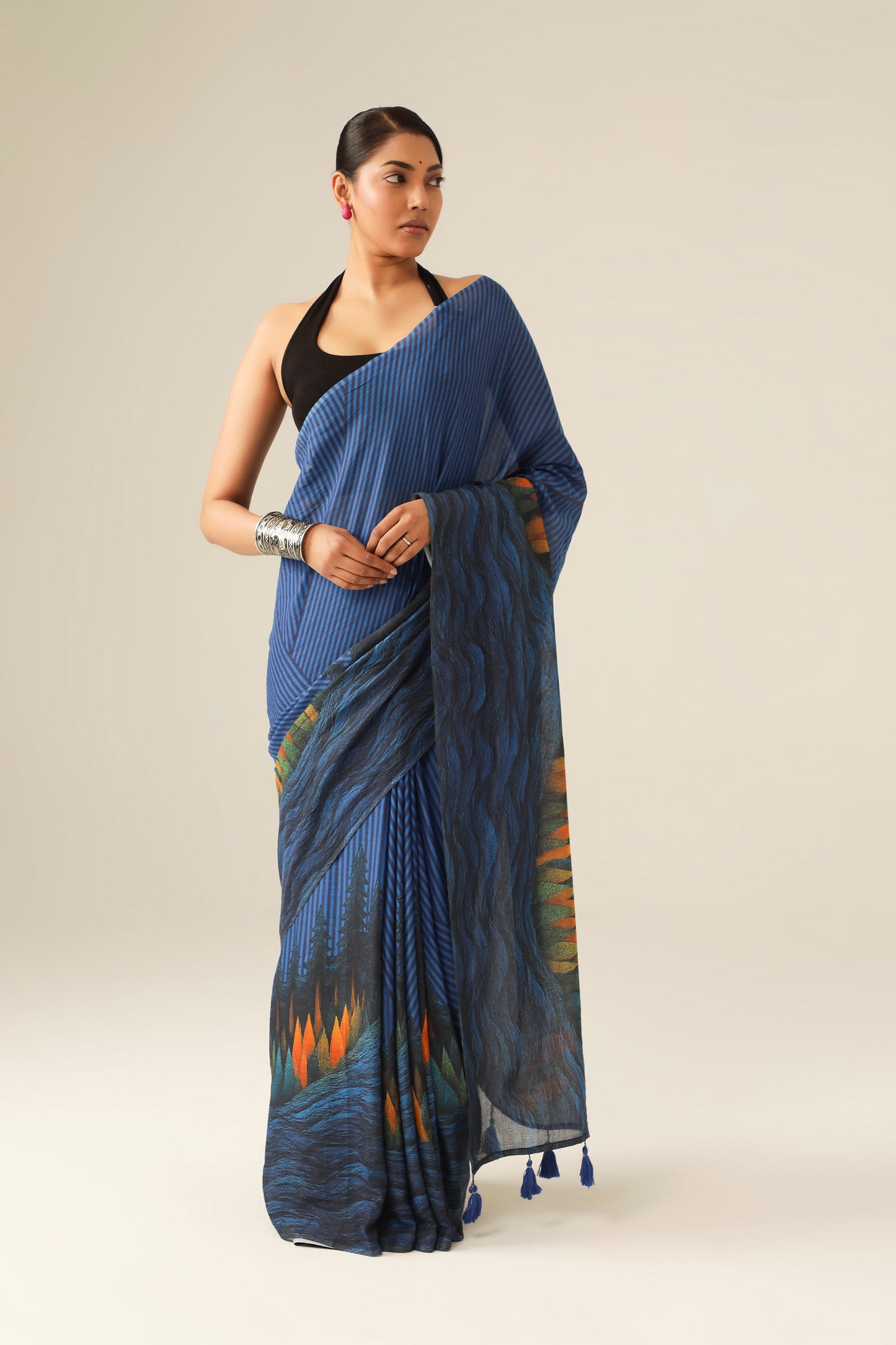 ABSTRACT HORIZON SAREE