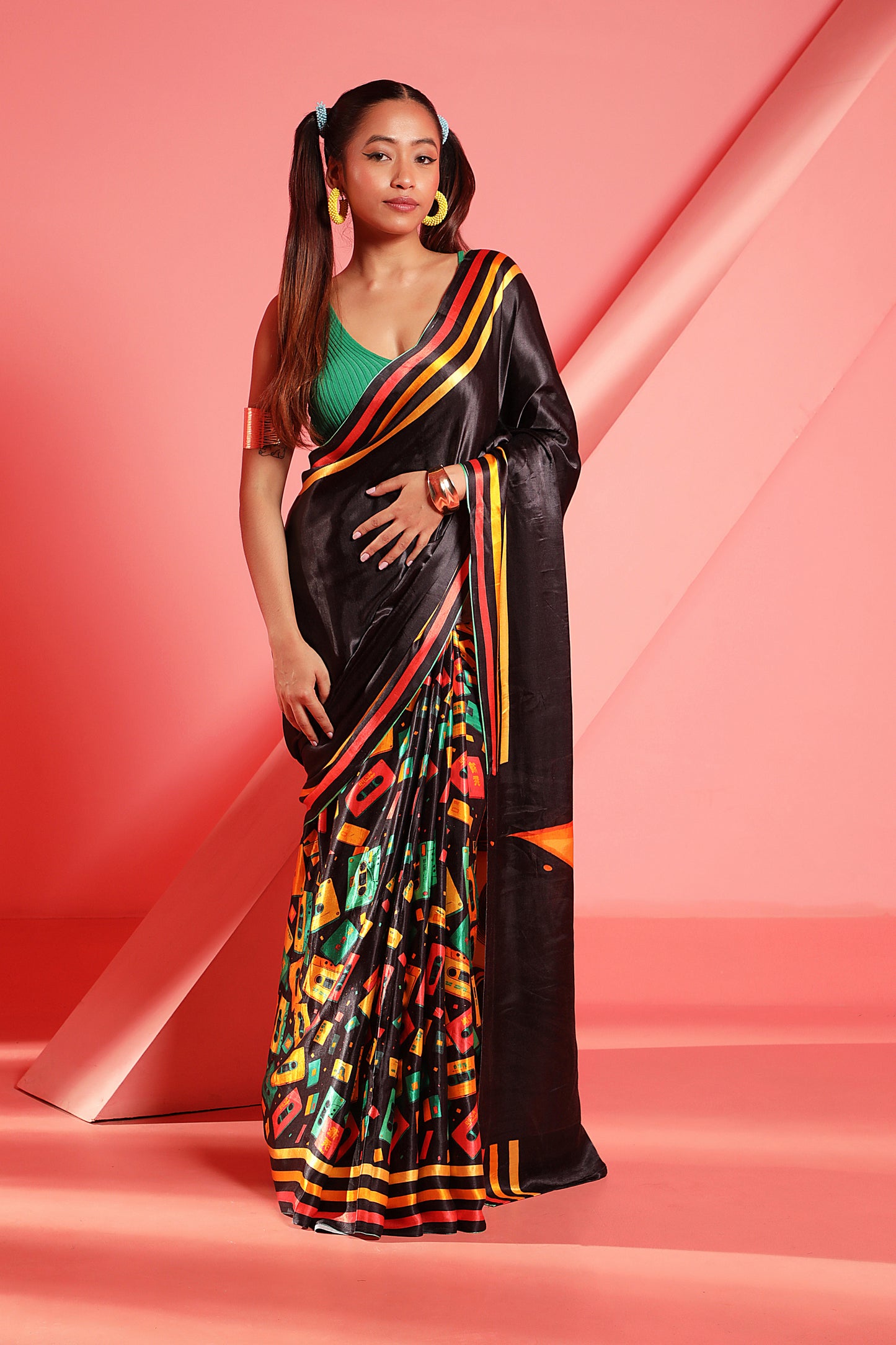 CASSETTE CHARM SAREE