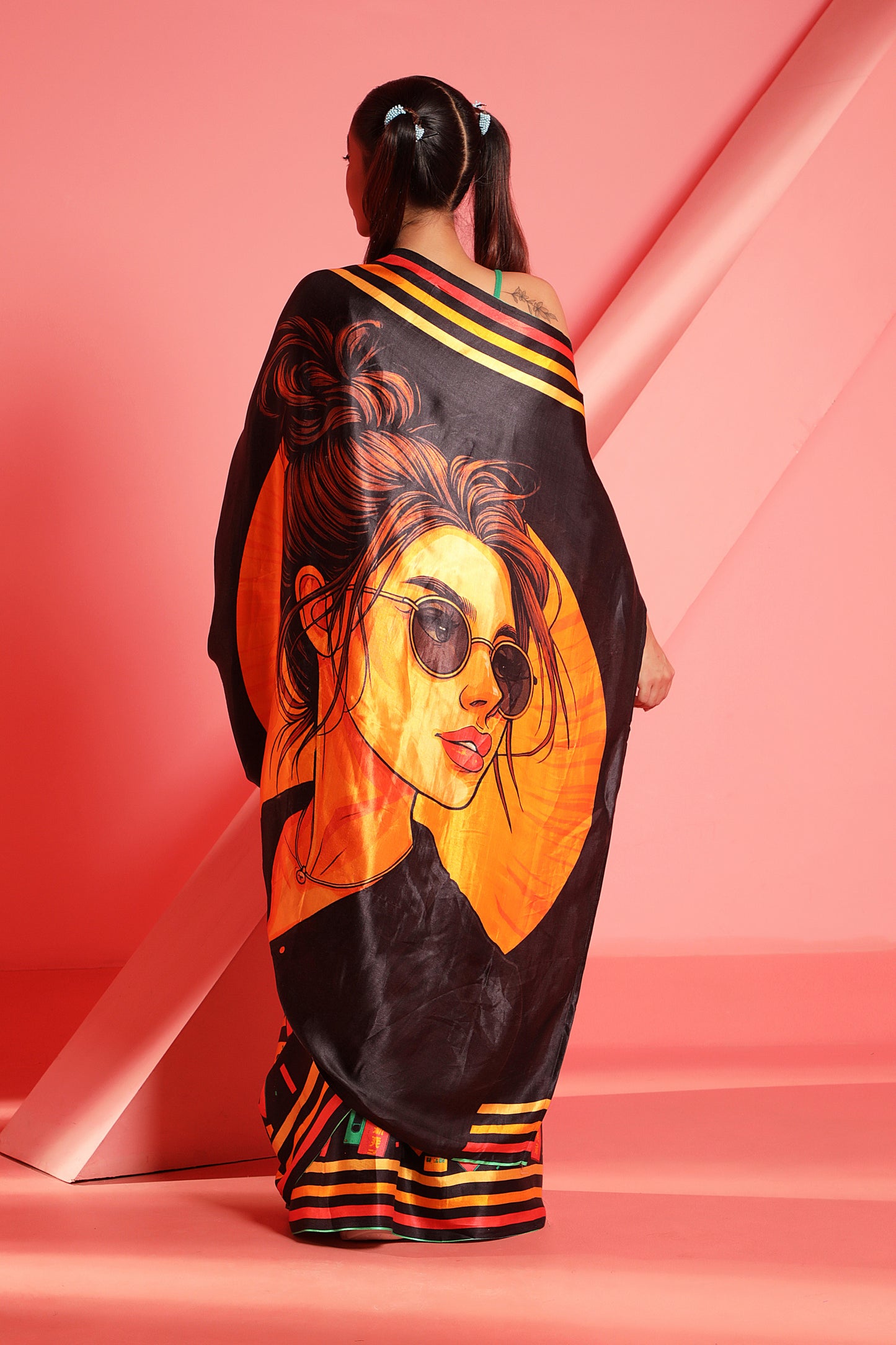 CASSETTE CHARM SAREE