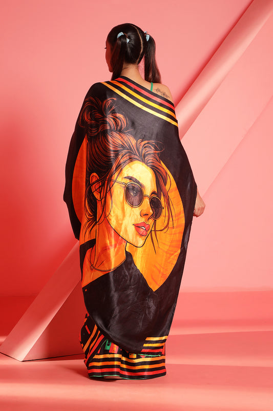 CASSETTE CHARM SAREE