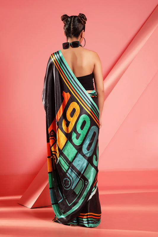 RETRO VIBES 90ÕS SAREE