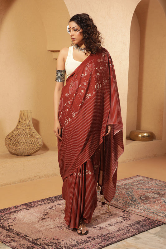 SOHRAI BIRD SAREE