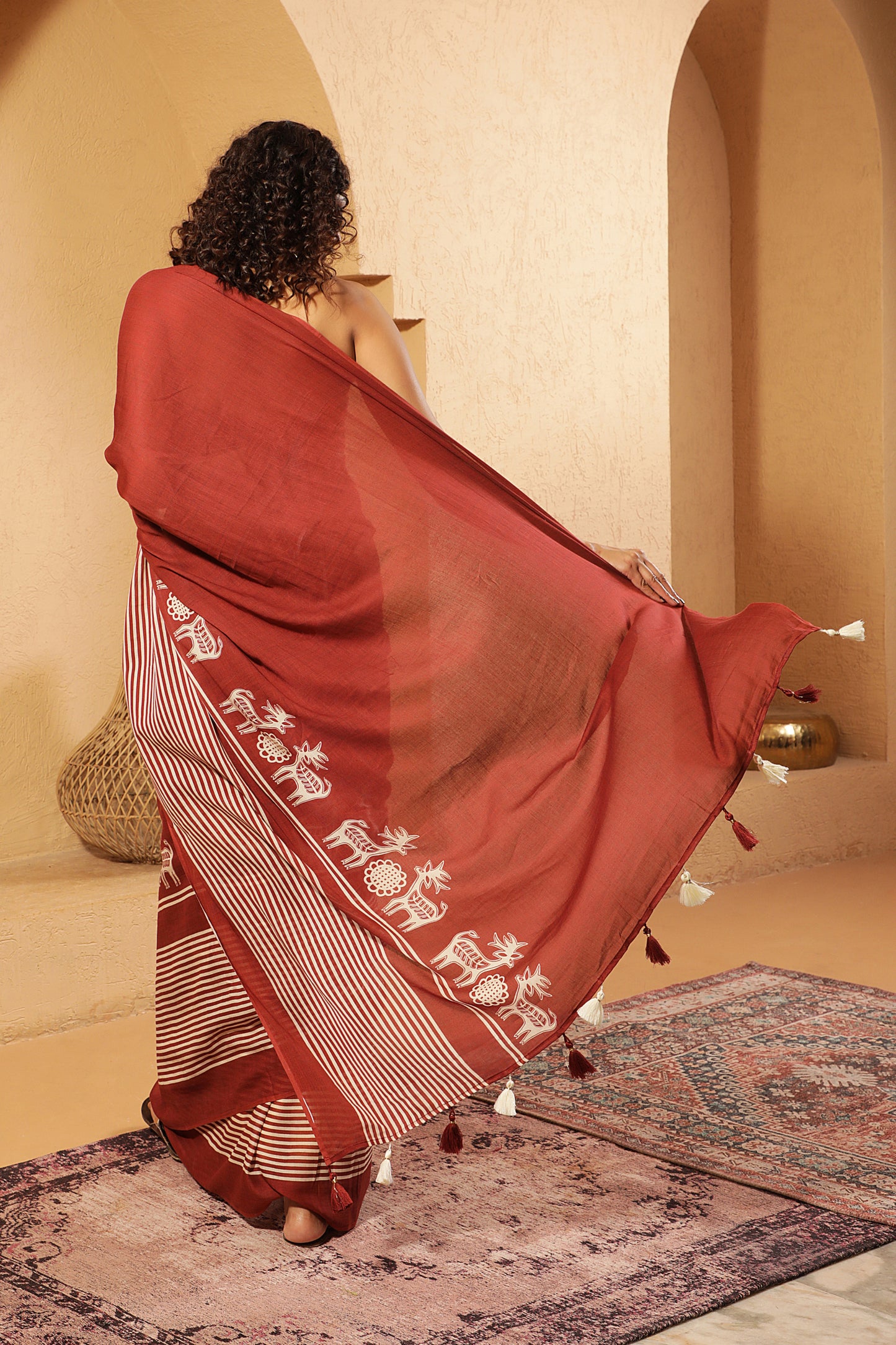 TRIBAL CARAVAN SAREE