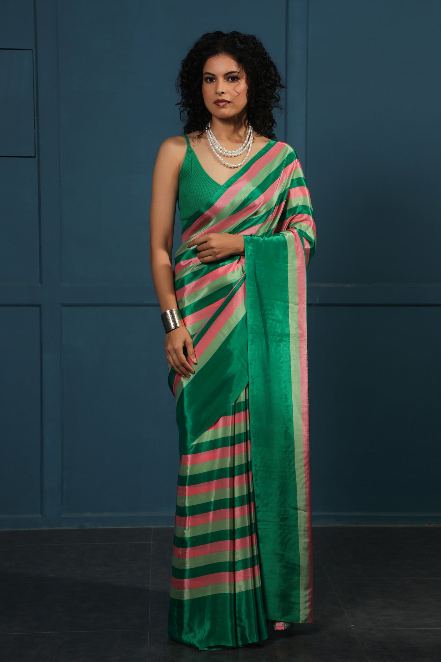 BLUSH GROVE SAREE