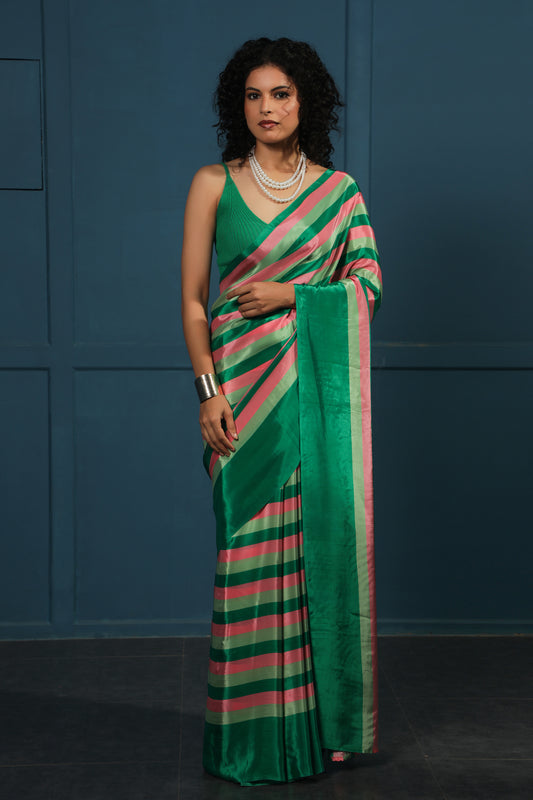 BLUSH GROVE SAREE