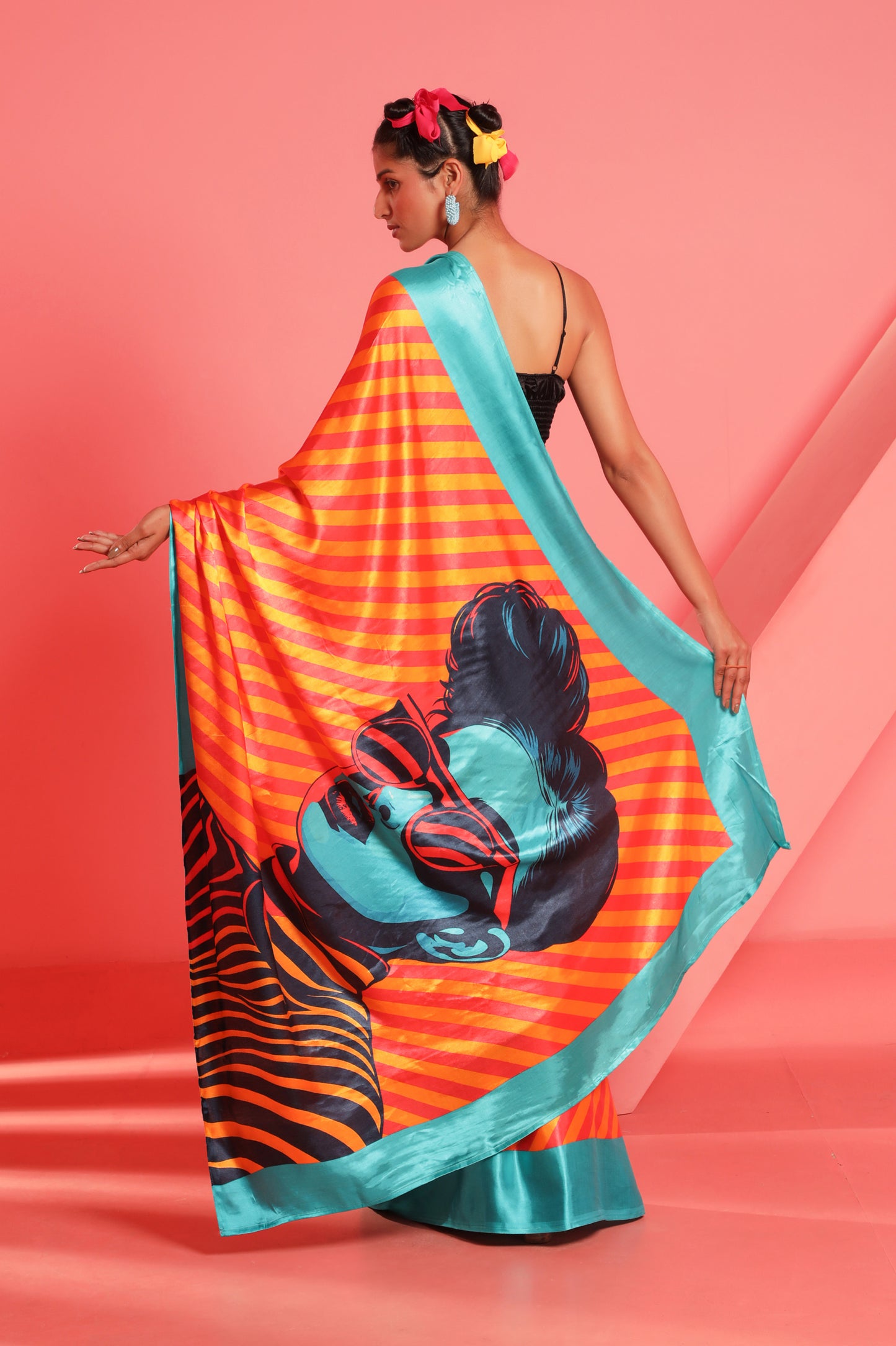 POP ART DIVA SAREE