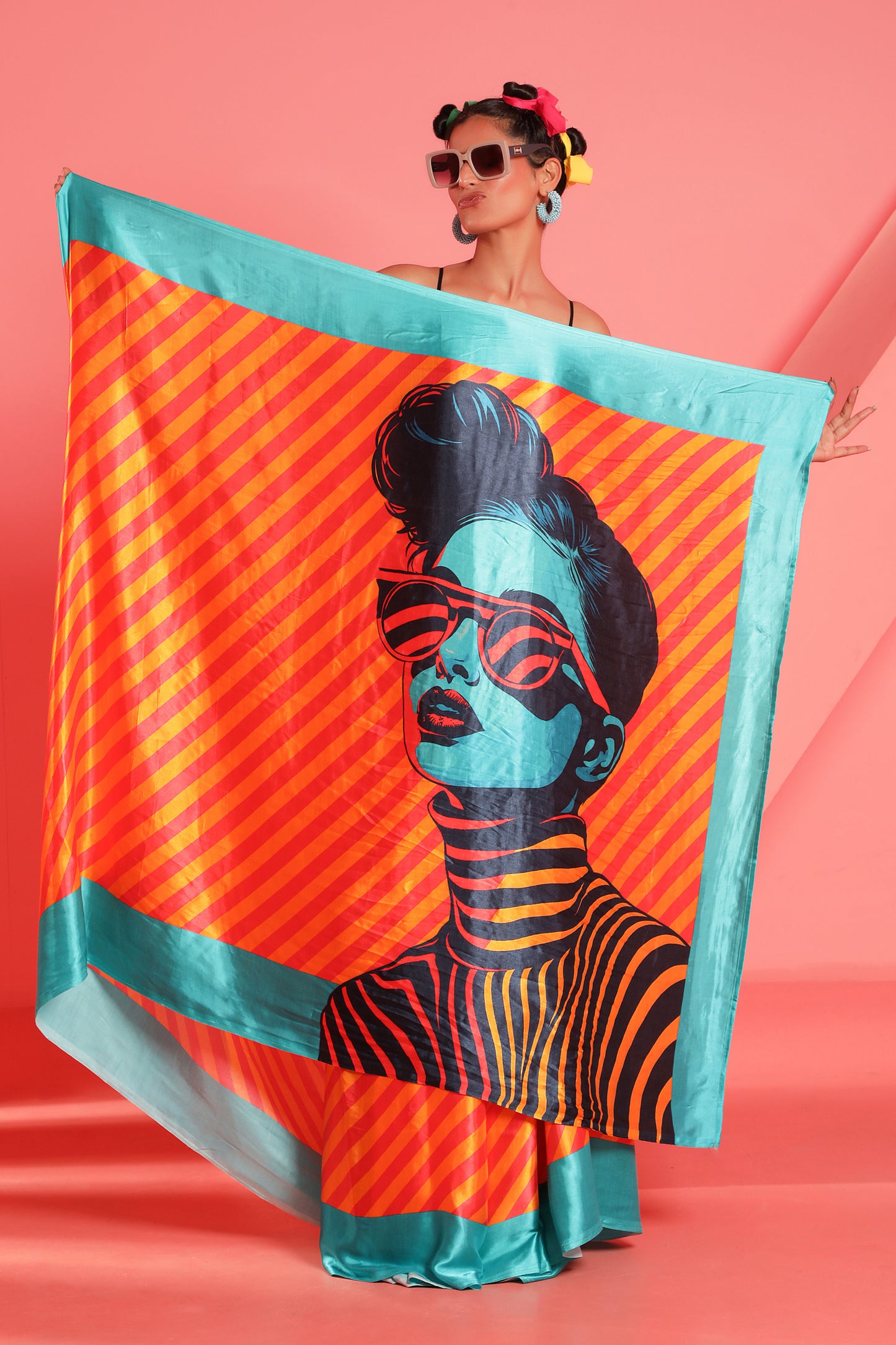 POP ART DIVA SAREE