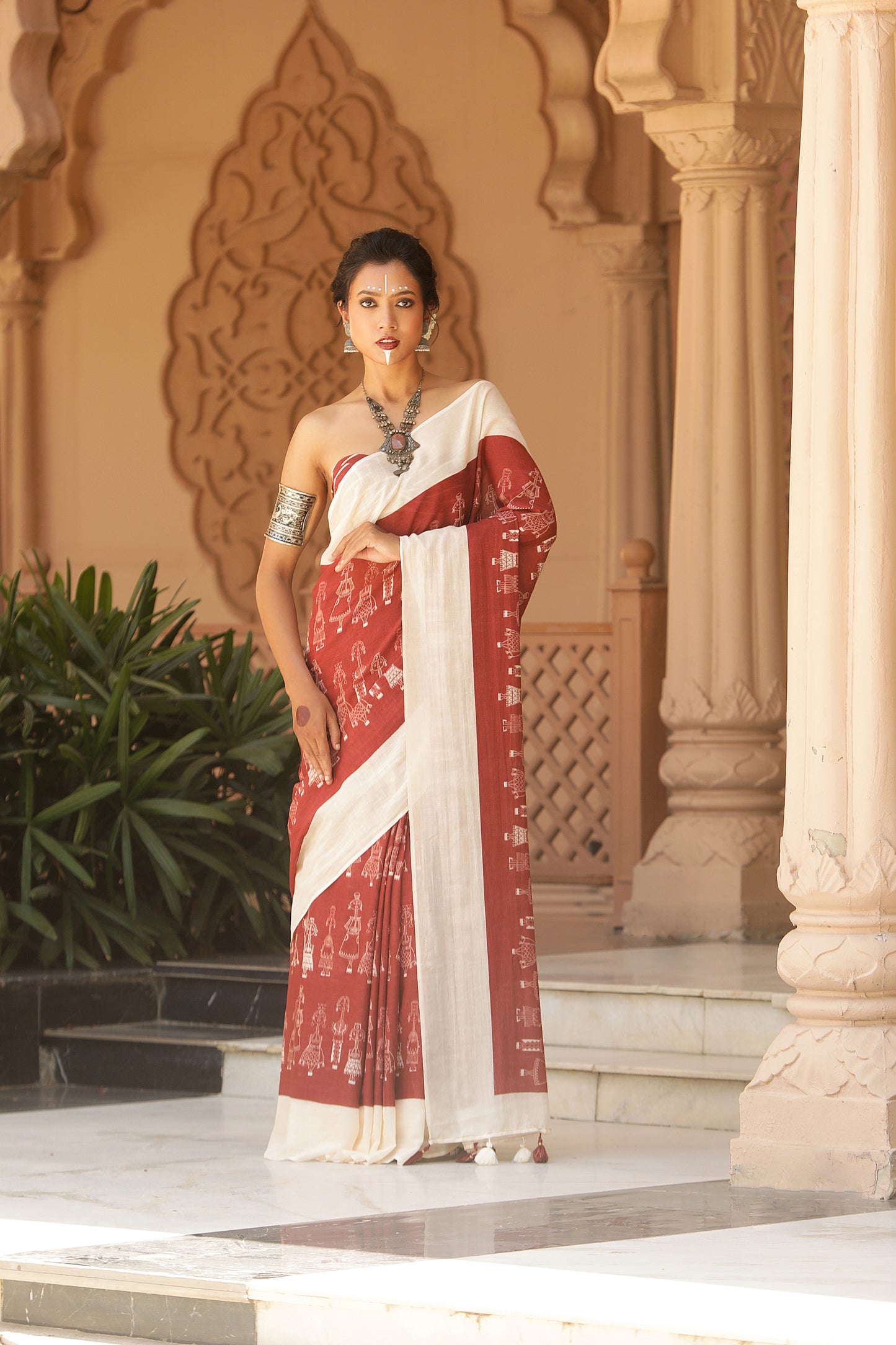 TRIBAL BORDER SAREE
